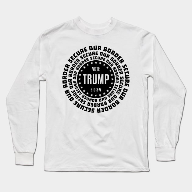 Elect Trump President 2024 Long Sleeve T-Shirt by morningdance